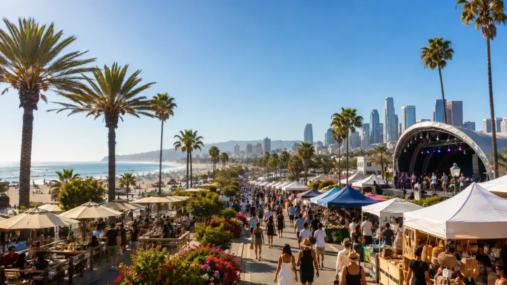 Los Angeles L.A. 洛杉磯 9 月活動|L.A. 洛杉磯 週末市集、L.A. 洛杉磯 展覽、L.A. 洛杉磯 演唱會、L.A. 洛杉磯 Labor Day、L.A. 洛杉磯 Malibu、L.A. 洛杉磯 Venice 南加州活動 整理 Malibu Chili Cook-Off、Fiesta Hermosa、Orange International Street Fair、Long Beach Greek Festival、Rose Bowl Flea Market、Abbot Kinney Festival、Ohana Festival,以及 Hollywood Bowl、Crypto.com Arena、The Broad、Getty、Academy Museum image 1