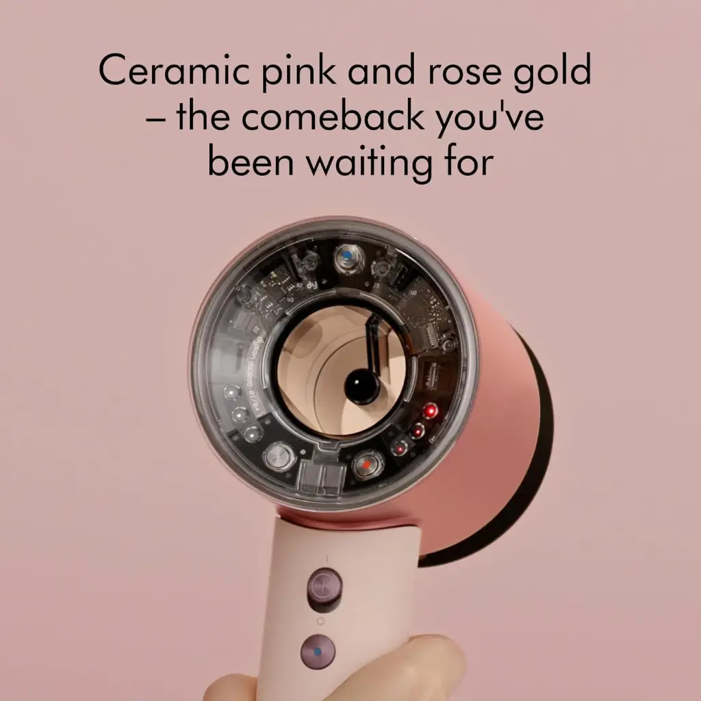 Dyson 吹風機 78折優惠折扣碼 Dyson Supersonic Nural 美國 Amazon Dyson 吹風機 優惠｜Dyson 吹風機 Ceramic Pink / Rose Gold 吹風機現折100美金，Dyson 吹風機功能與配件整理 image 2