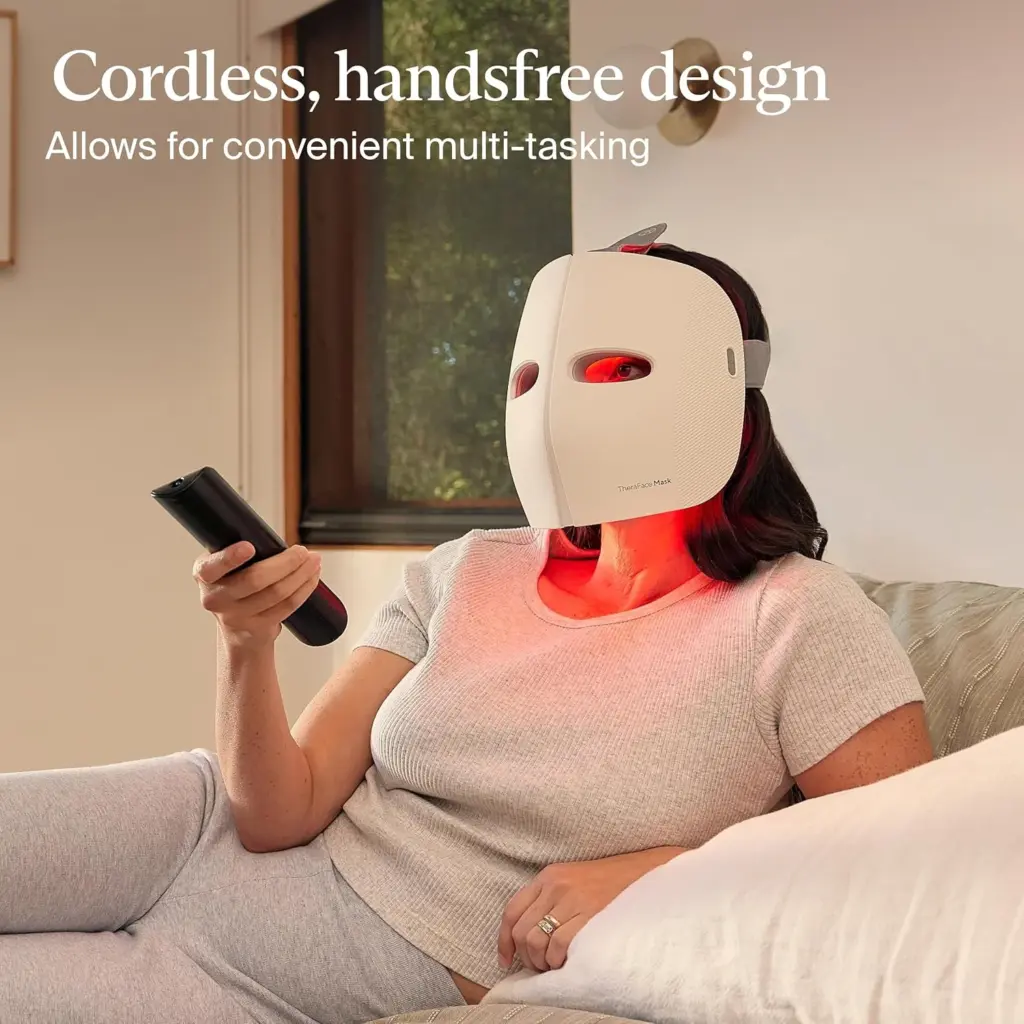 LED 面罩是什麼？LED美容儀面罩是什麼？Therabody TheraFace Mask 美國 Amazon 推薦｜FDA Cleared LED 面罩、紅光藍光紅外線與 9 分鐘療程整理 image 2