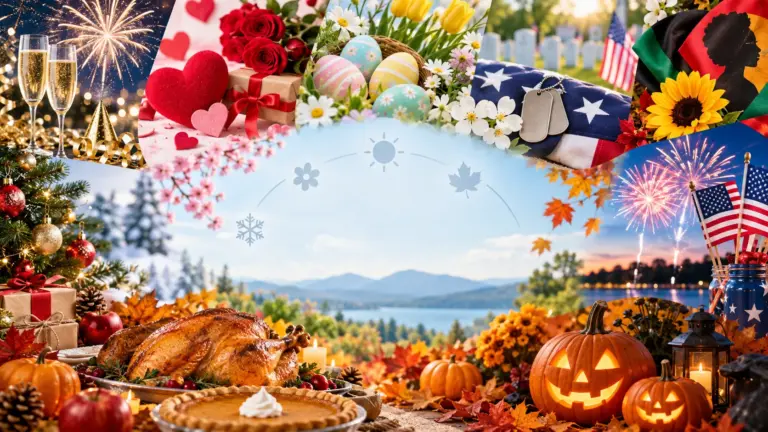 美國節日完整整理|Federal Holidays 美國聯邦假日、國定假日、放假規則與重要節慶一次看