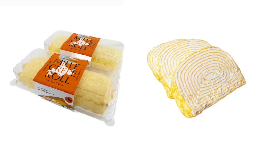 美國 COSTCO 北海道 可麗餅捲 蛋糕 Yamato Desserts Japanese Crepe Roll Cake，日本冷凍甜點介紹 image 1
