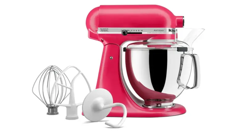 KitchenAid Mixer 打折了!多款顏色折扣中!Amazon KitchenAid Artisan 5-Qt 最新優惠|Hibiscus 桃紅色 Stand Mixer 功能、配件與熱門配色整理
